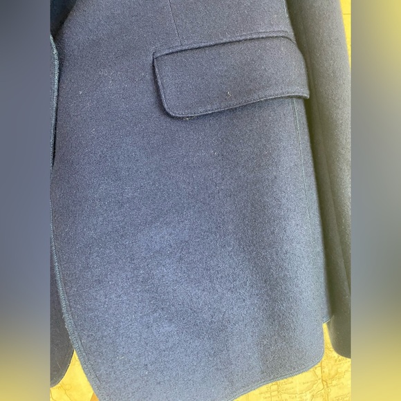 Rag & Bone New York Navy Academia 100% Wool Blazer Size 4 💙 - Picture 3 of 10